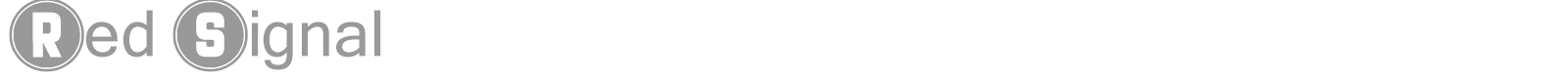 Red Signal font preview